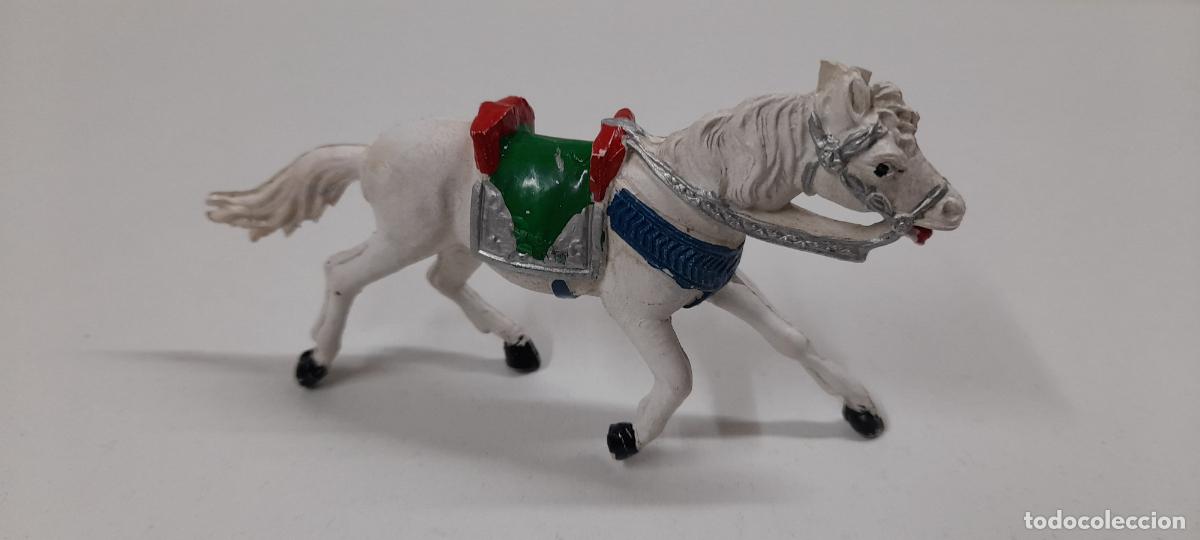 Figuras de Goma y PVC: CABALLO PARA MORO / CRISTIANO . REALIZADO POR PECH . ORIGINAL A&Ntilde;OS 50 EN GOMA