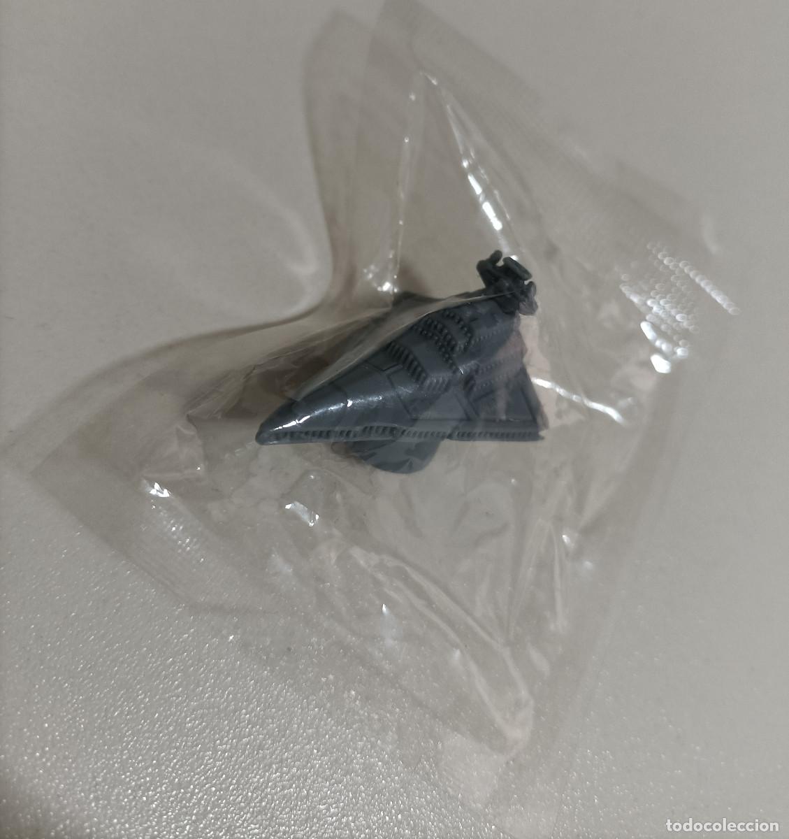 Figuras de Goma y PVC: topper precintado nave goma chupa chups cabeza star wars promocional destructor estelar trilogia