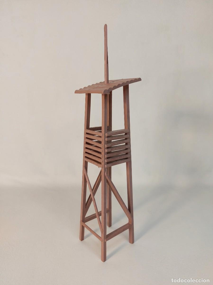 Figuras de Goma y PVC: COMANSI : TORRE DE VIG&Iacute;A / FUERTE TORRETA / FORT-TIN / INDIOS VAQUEROS (A&Ntilde;OS 60/70) ORIGINAL
