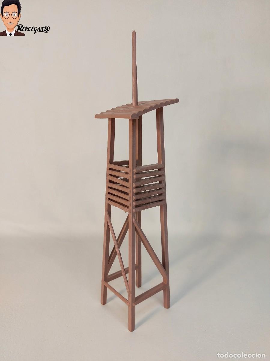 Figuras de Goma y PVC: COMANSI : TORRE DE VIG&Iacute;A / FUERTE TORRETA / FORT-TIN / INDIOS VAQUEROS (A&Ntilde;OS 60/70) ORIGINAL