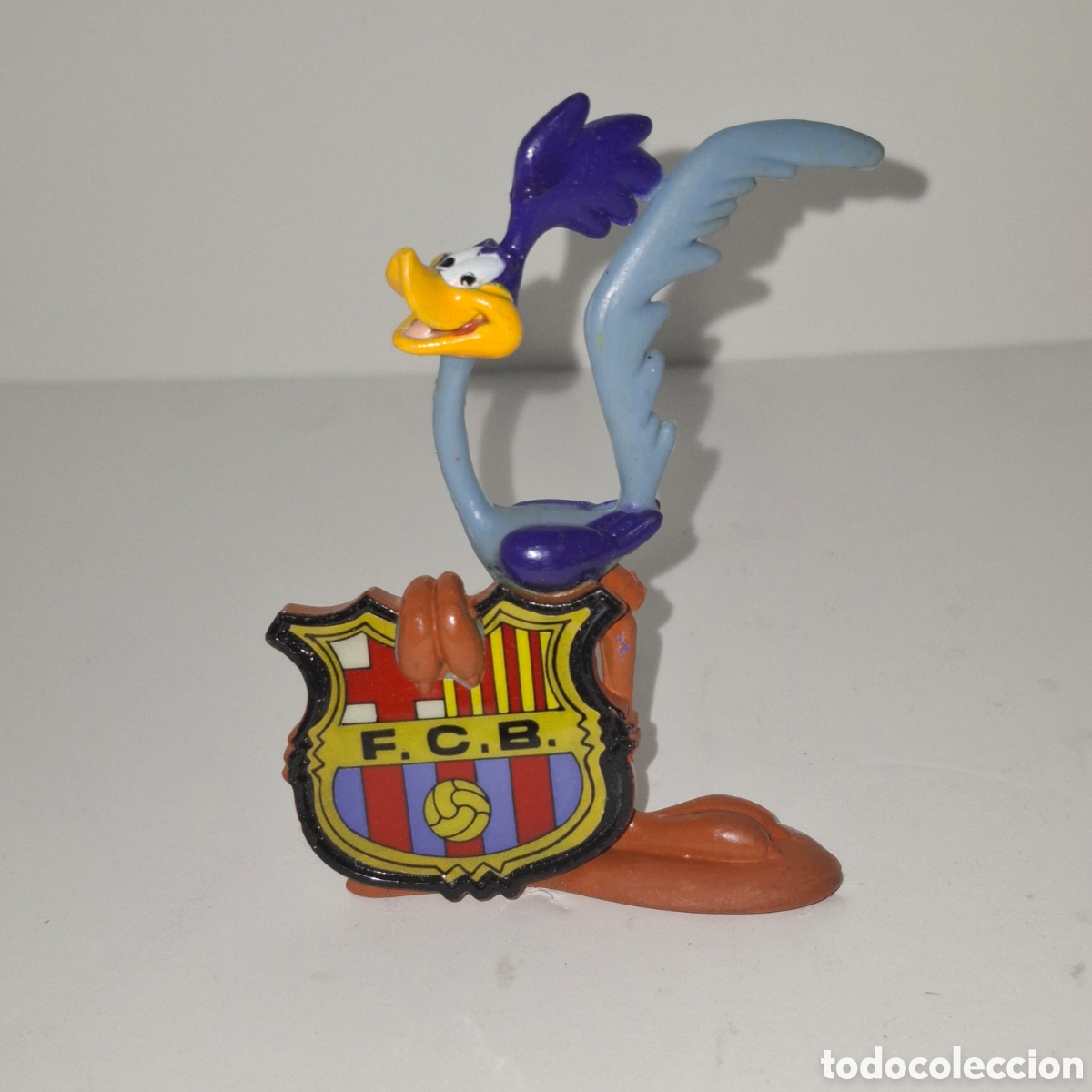 Figuras de Goma y PVC: FUTBOL CLUB BARCELONA A&Ntilde;OS 90 FIGURA DE PVC STAR TOYS LOONEY TUNES CORRECAMINOS