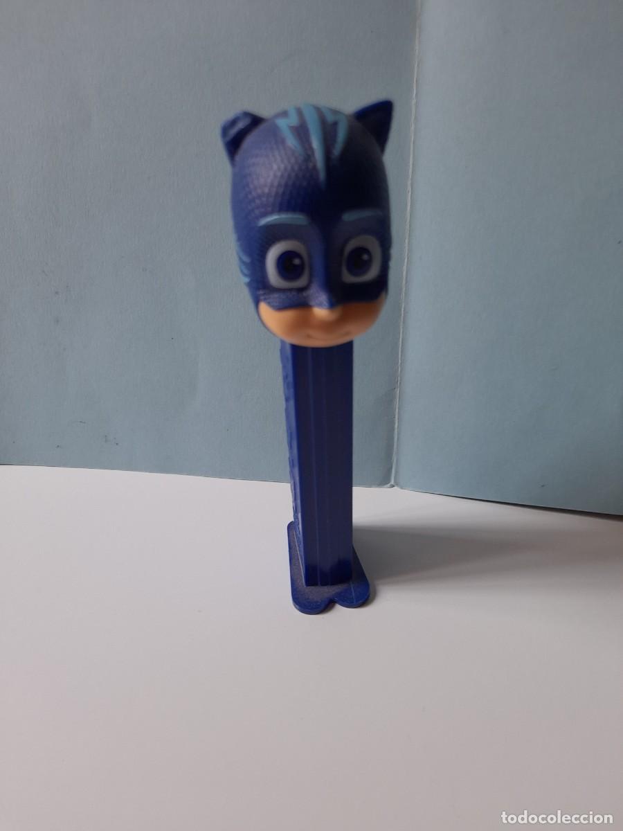Figuras de Goma y PVC Dispensador PEZ: Dispensador Caramelos PEZ PJ Masks Cat Boy