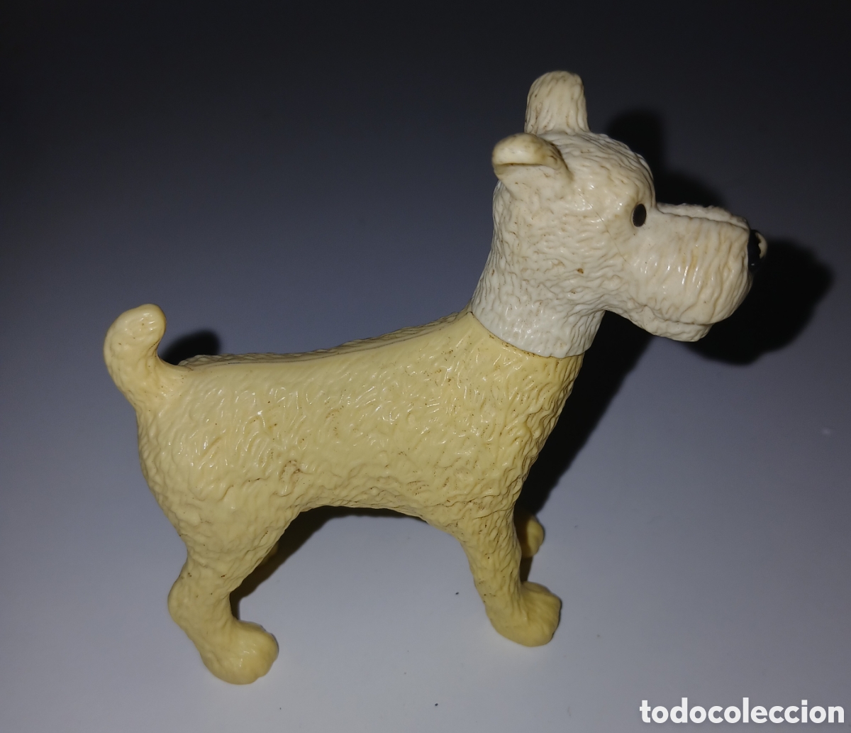 Figuras de Goma y PVC: Figura coleccionable PVC Mil&uacute;&nbsp;(Snowy en ingl&eacute;s),&nbsp;Tint&iacute;n&nbsp;c&oacute;mics Herg&eacute;. Mc Donalds 2011