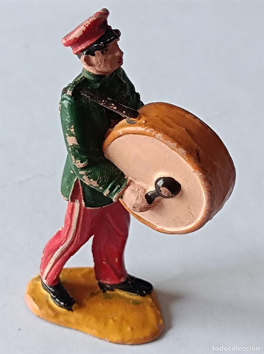 Figuras de Goma y PVC: FIGURA DE GOMA BANDA DE M&Uacute;SICO CIRCO JECSAN BOMBO