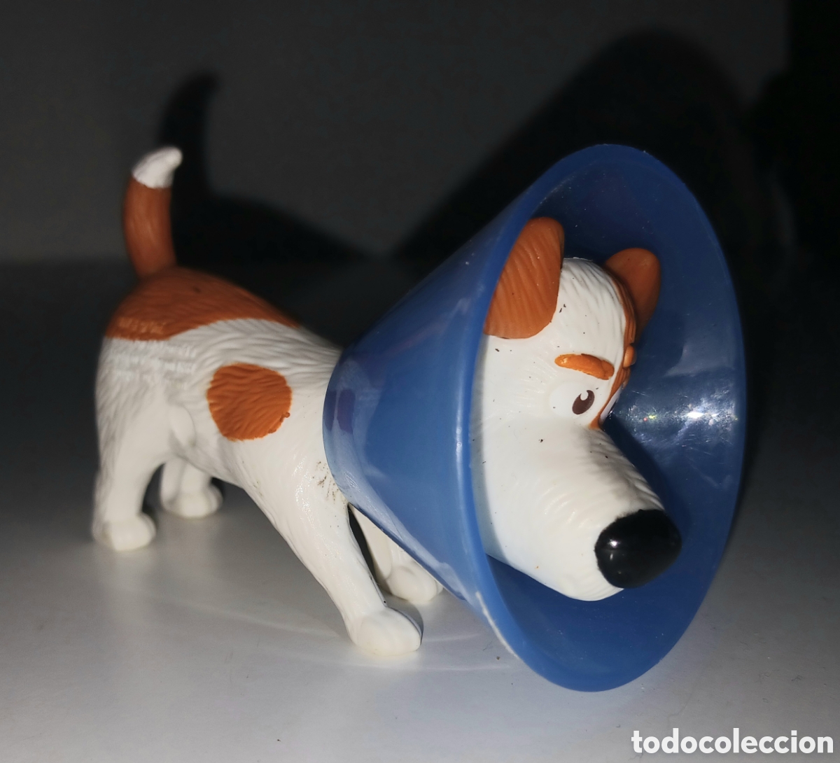 Figuras de Goma y PVC: Figura PVC Max protagonista de &rdquo;La vida secreta de tus mascotas&rdquo; Mc Donalds 2019
