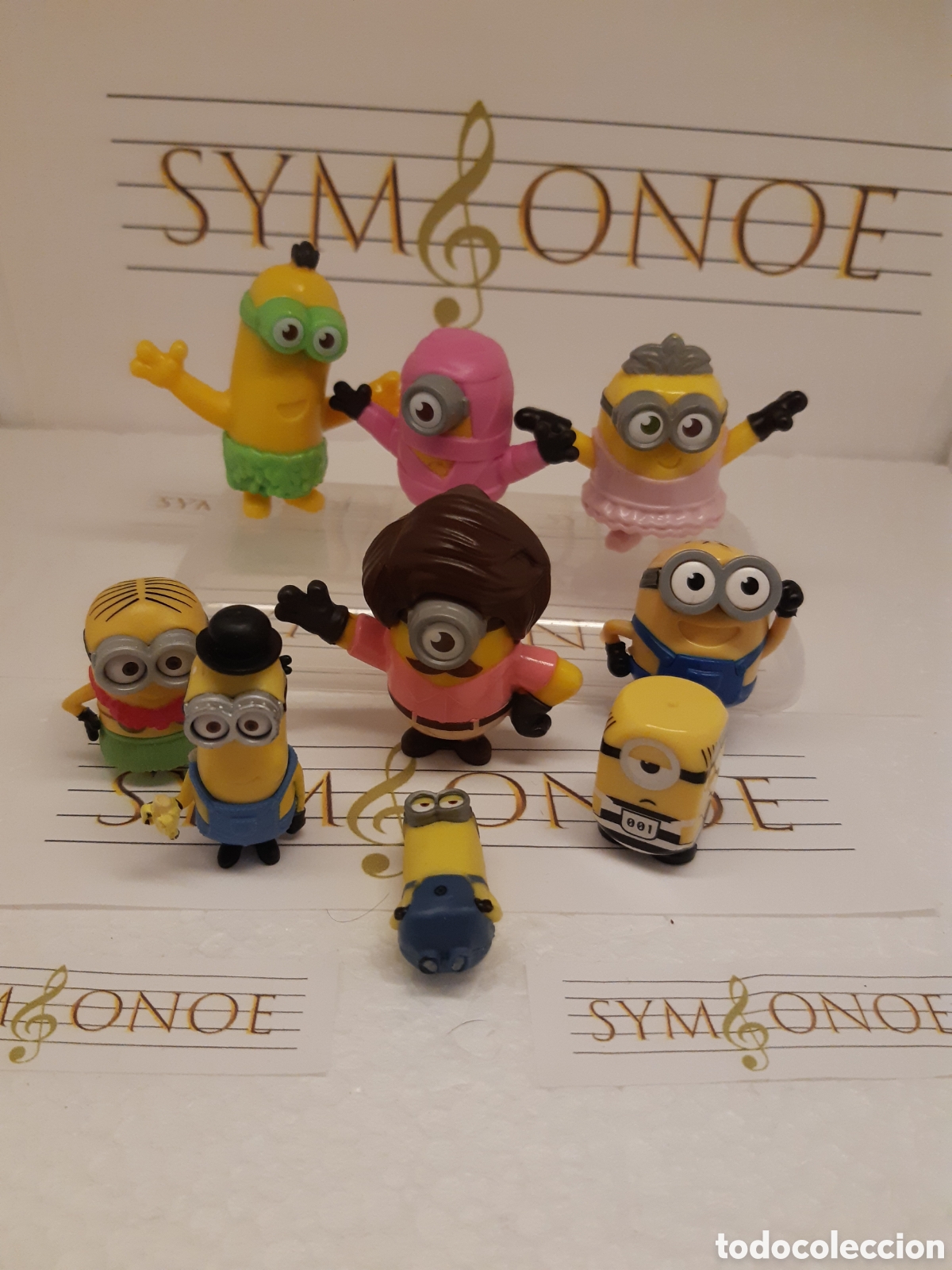 Figuras de goma y PVC: Figuras pcv Minions McDonalds - Foto 1