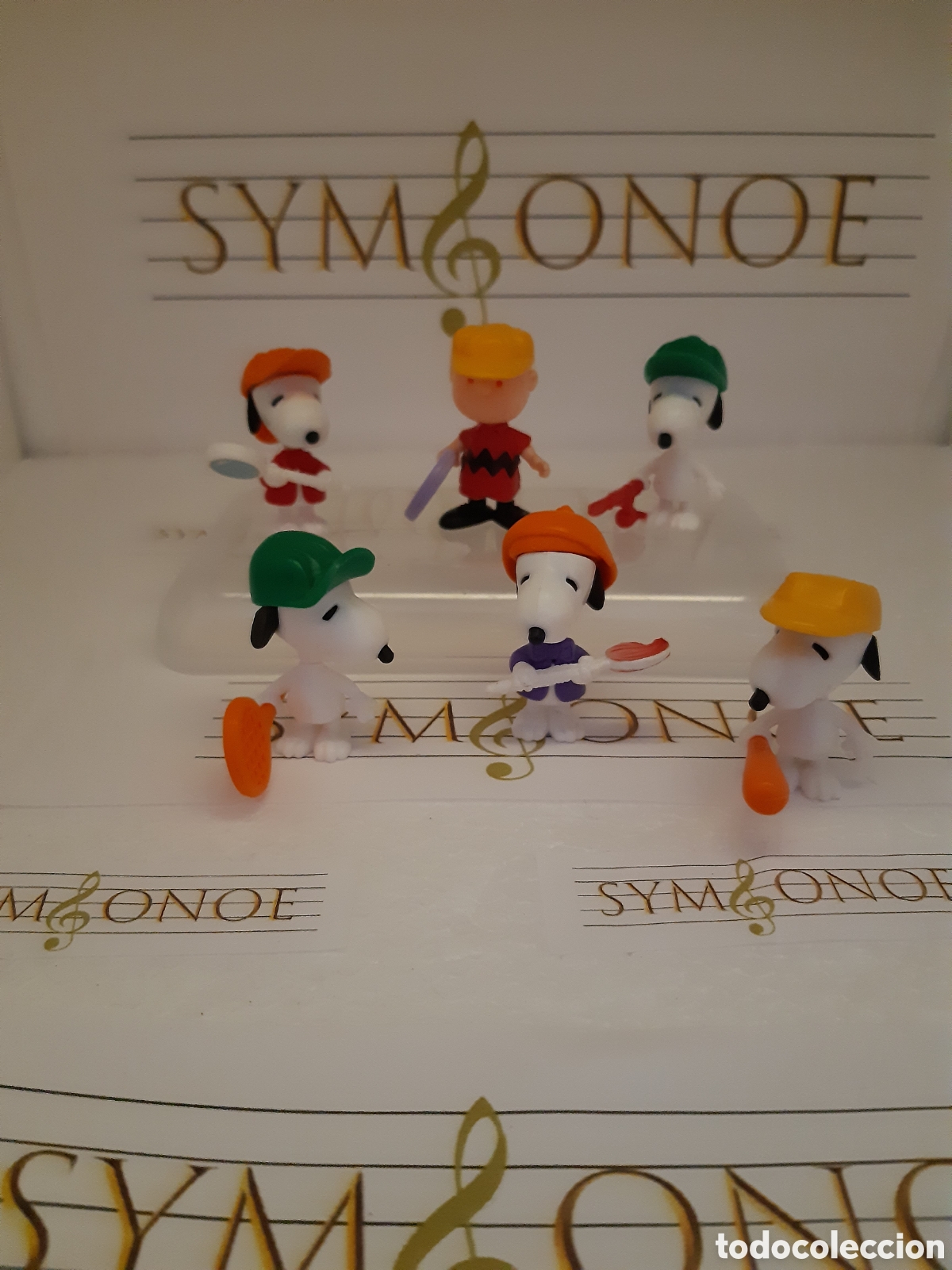 Figuras de Goma Kinder: Figuras Kinder Sorpresa colecci&oacute;n Snoopy