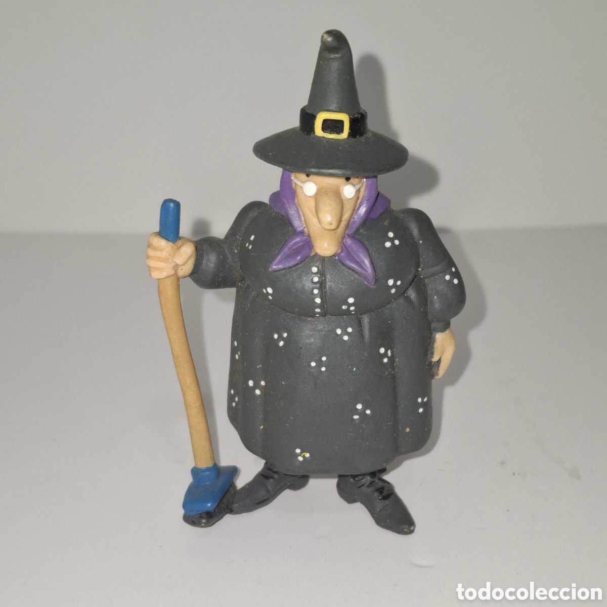 Figuras de Goma y PVC: BRUJA FIGURA DE PVC MADE IN SPAIN YOLANDA A&Ntilde;OS 90 LAS TRES MELLIZAS
