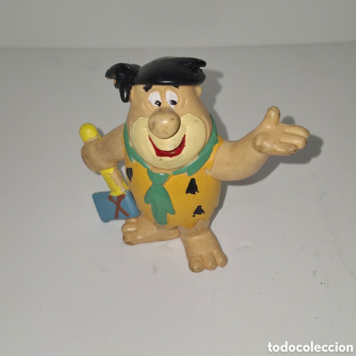 Figuras de Goma y PVC: PEDRO PICAPIEDRA FIGURA DE PVC MADE IN SPAIN A&Ntilde;OS 90 MINILAND