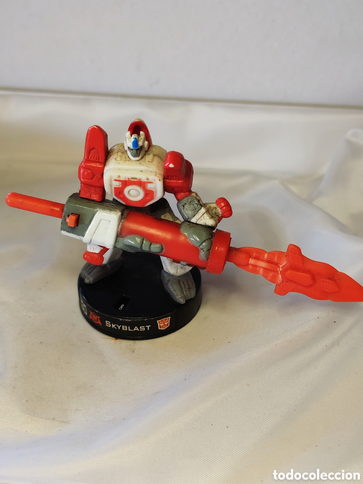 Figuras de Goma y PVC: Transformer Skyblast. Juego de mesa Attacktix. Hasbro. 2005