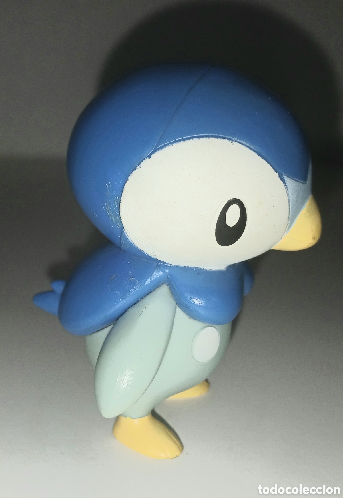 Figuras de Goma y PVC: Figura PVC Pok&eacute;mon Nintendo es Piplup de la l&iacute;nea lanzada por Jakks Pacific en 2007