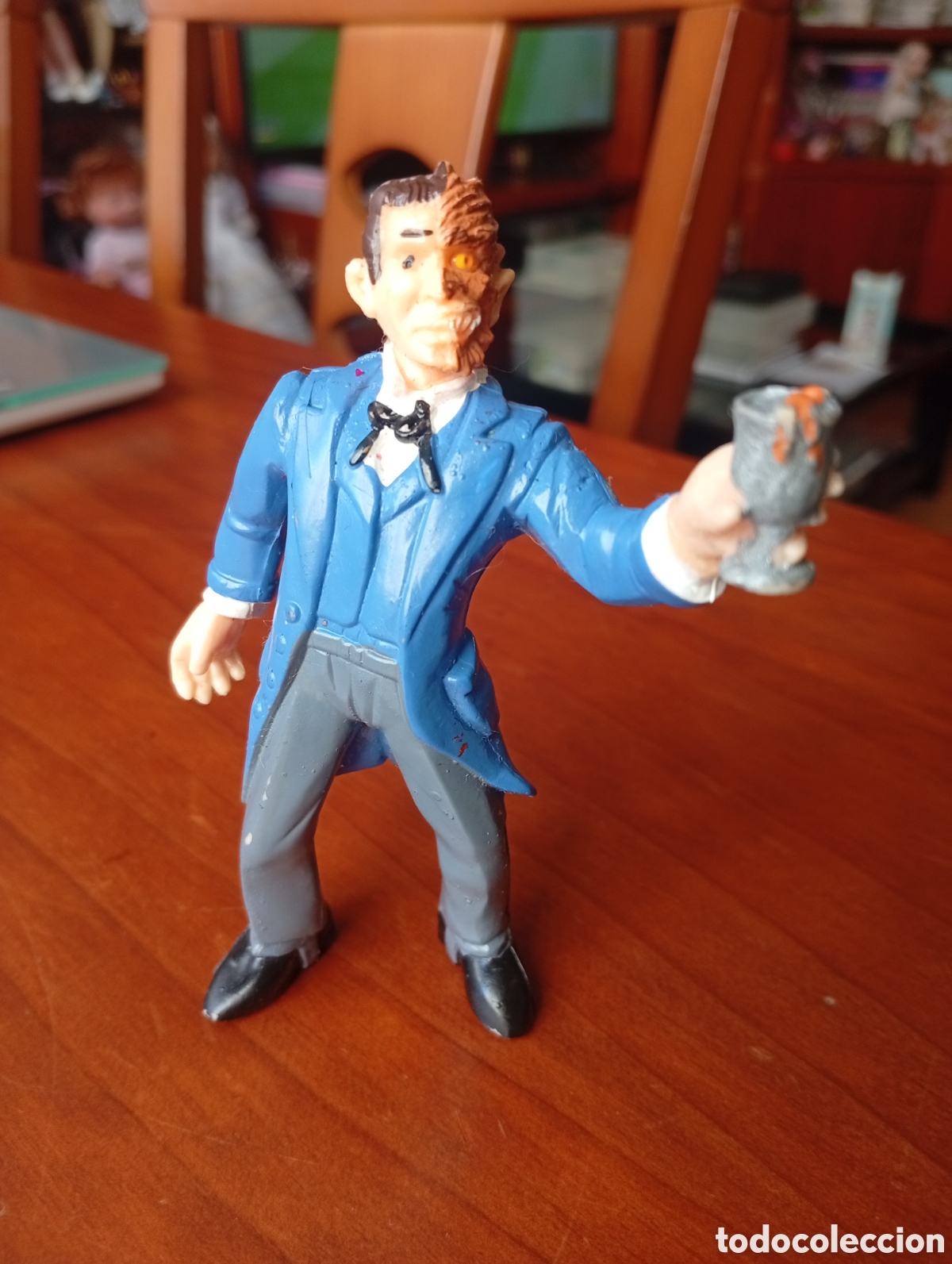Figuras de Goma y PVC: MU&Ntilde;ECO FIGURA PVC DOCTOR JECKYL Y MR HYDE 1992 MONSTRUOS YOLANDA MONSTRUO