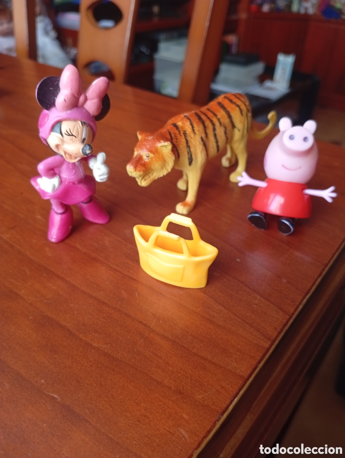 Figuras de Goma y PVC: MU&Ntilde;ECO FIGURA PVC BULLY MU&Ntilde;ECA MINIE MOUSE PEPA PIG TIGRE DISNEY