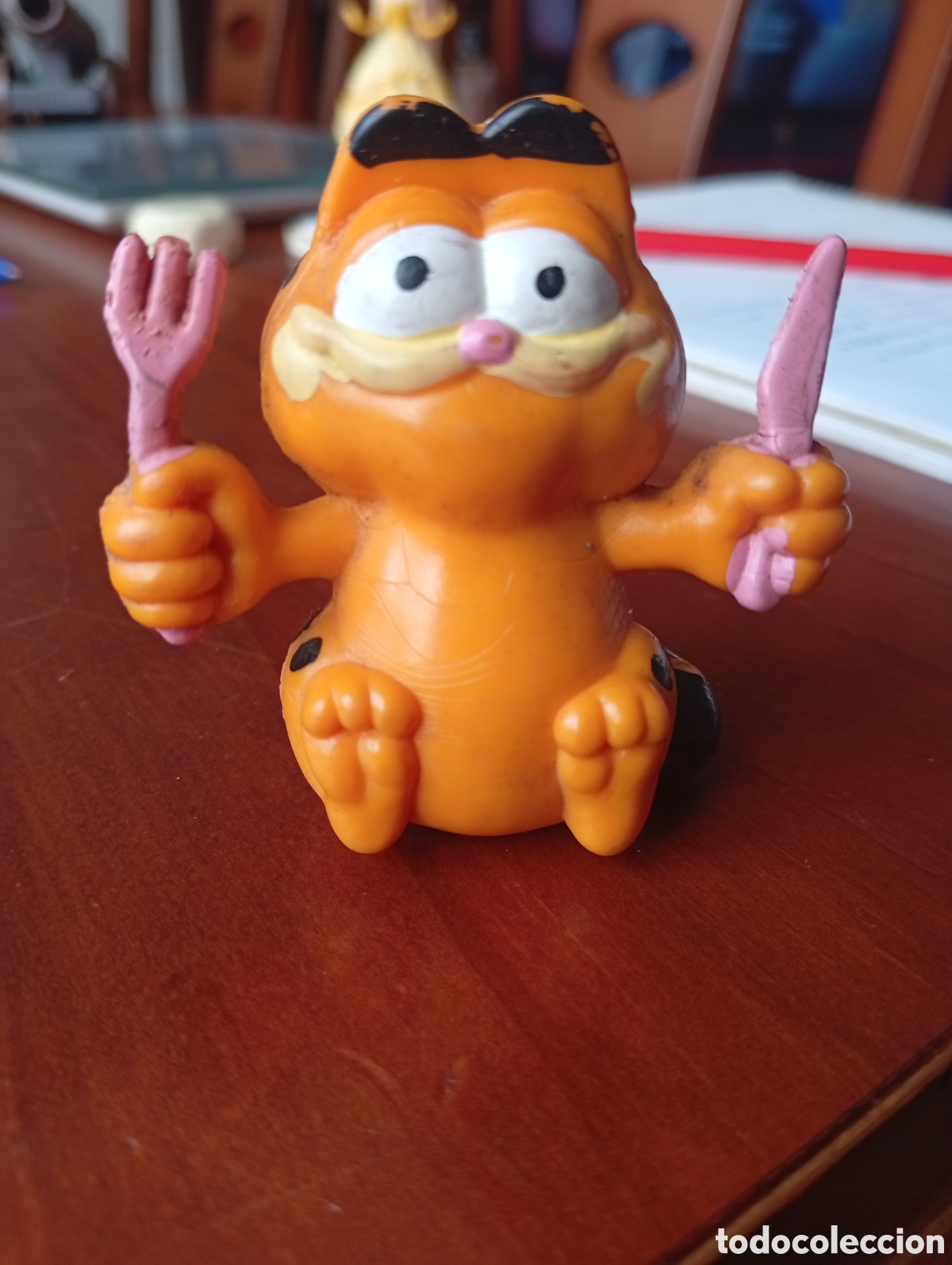 Figuras de Goma y PVC: MU&Ntilde;ECO FIGURA PVC COMIC GATO GARFIELD SIN MARCA