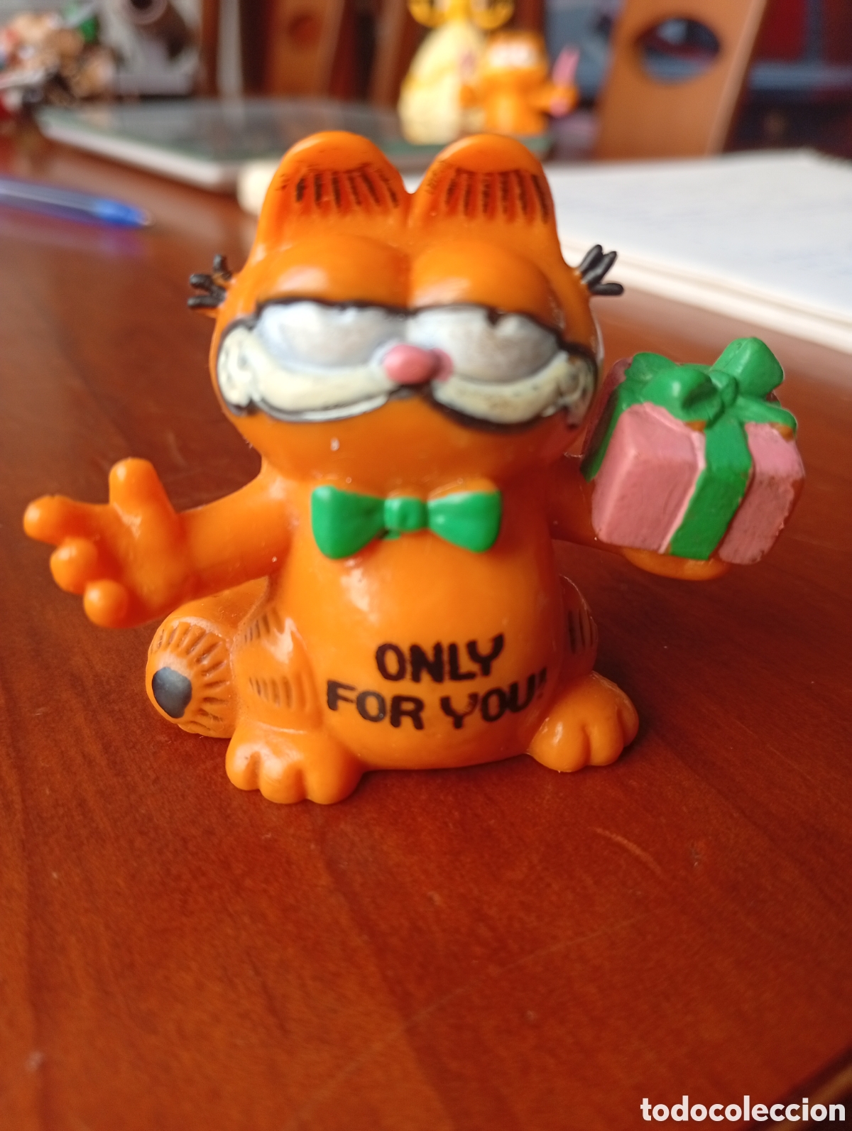 Figuras de Goma y PVC: MU&Ntilde;ECO FIGURA PVC COMIC GATO GARFIELD ONLY FOR YOU 1978 1981 BULLY