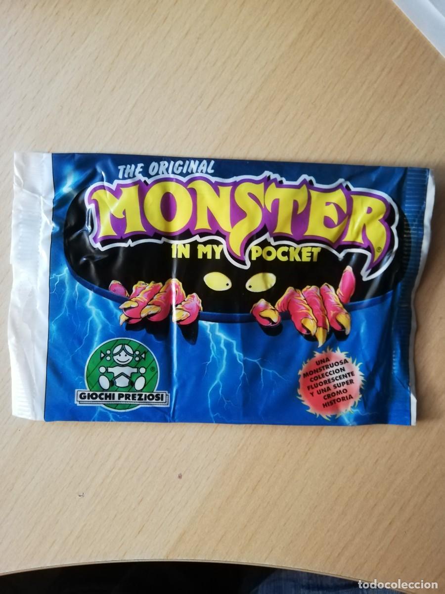 Figuras de Goma y PVC: SOBRE VAC&Iacute;O MONSTER IN MY POCKET - GIOCHI PREZIOSI (1990)