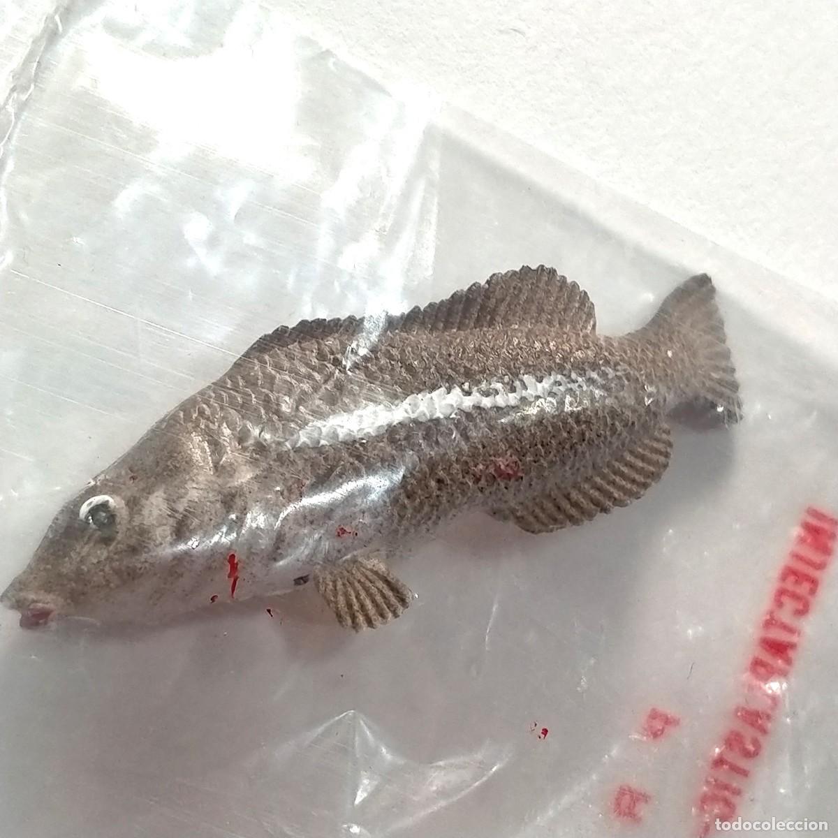 Figuras de Goma y PVC: Pez mini figura Prior / Injecta Plastics vintage a&ntilde;os 60 NUEVO E