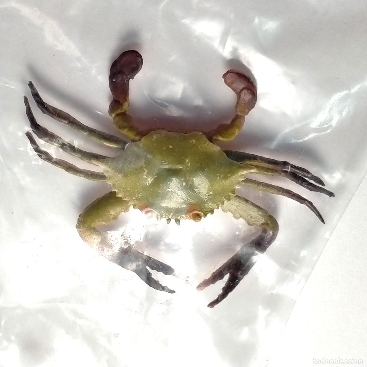 Figuras de Goma y PVC: Cangrejo mini figura Prior / Injecta Plastics vintage a&ntilde;os 60 NUEVO