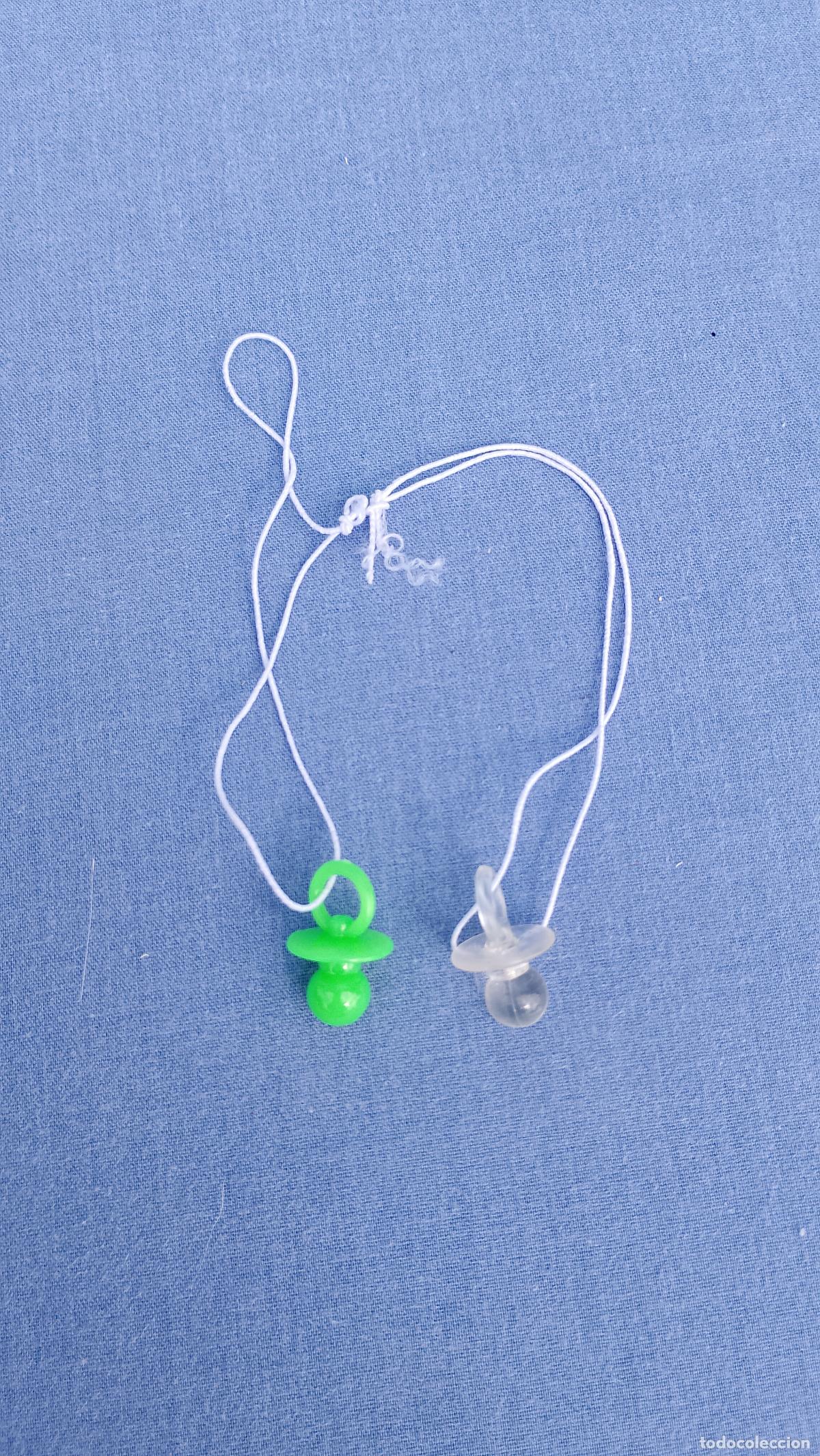 Figuras de Goma y PVC: Lote dos chupetes de la suerte de los a&ntilde;os 90