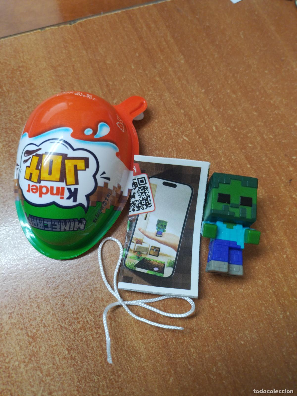 Figuras de Goma Kinder: 002 FIGURA KINDER JOY MINECRAFT (NUEVO SIN USO )
