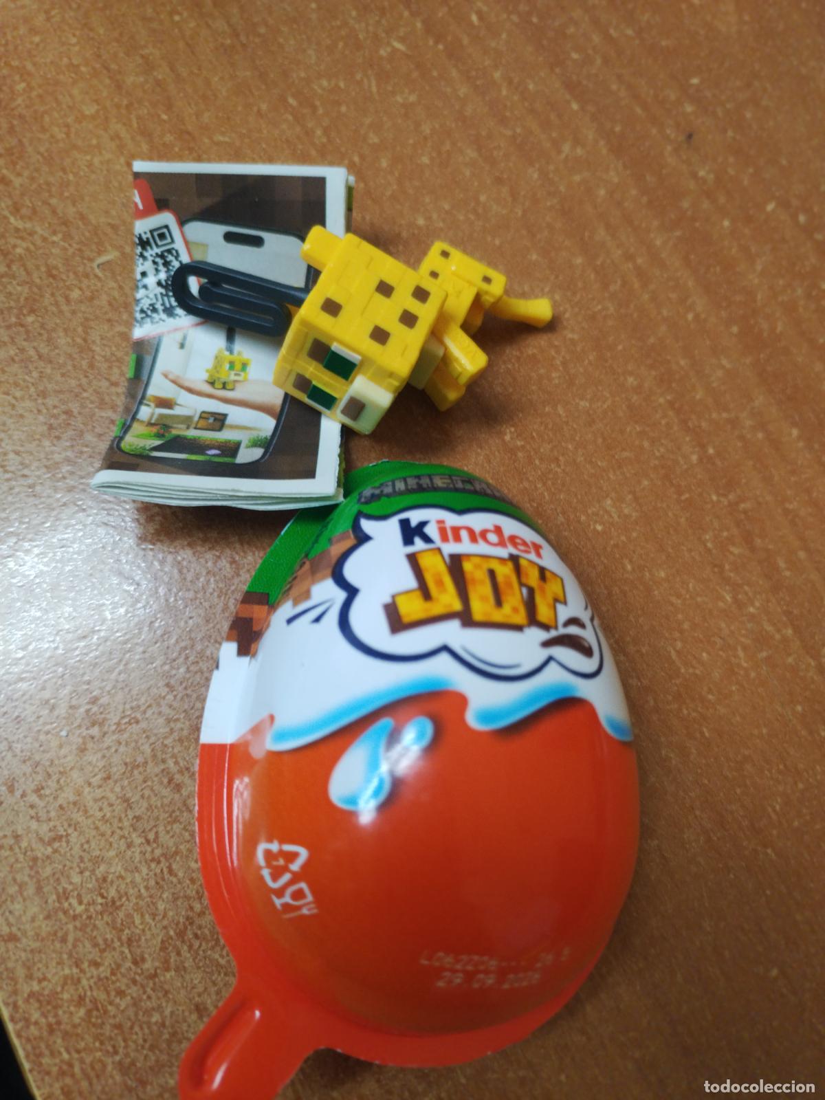 Figuras de Goma Kinder: 005 FIGURA KINDER JOY MINECRAFT (NUEVO SIN USO )
