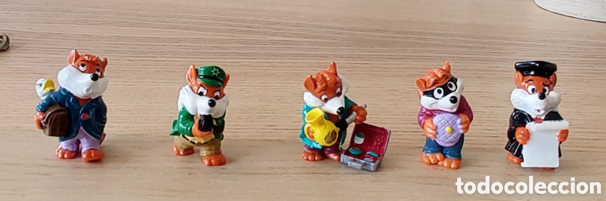 Figuras de Goma Kinder: Fancy fuxies. Figuritas coleccionables kinder