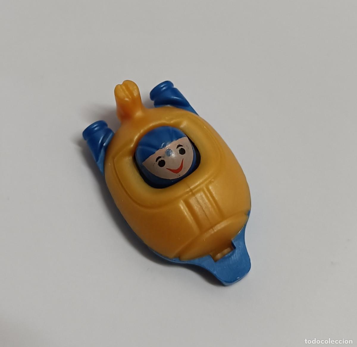 Figuras de Goma Kinder: nave kinder mini mu&ntilde;eco nave miniatura figurita espacial space ship mu&ntilde;equito figura k01 01