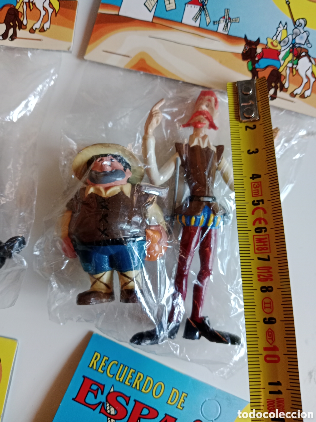 Figuras de Goma y PVC: FIGURA QUIJOTE SANCHO EN BOLSA SIN ABRIR