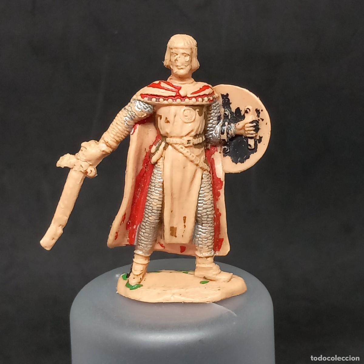 Figure di Gomma e PVC: REAMSA ORIGINAL SOLDADO MEDIEVAL PR&Iacute;NCIPE VALIENTE CABALLEROS DE REY ARTURO REF 182 A&Ntilde;OS 60/70 PTOY