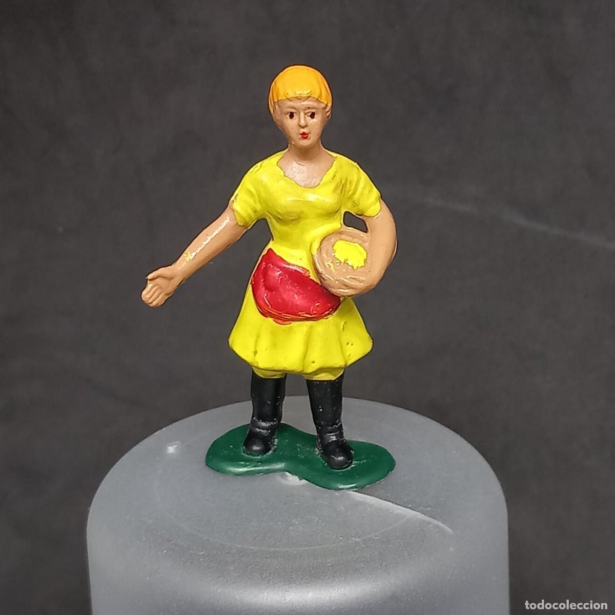 Figuras de Goma y PVC: GRANJERA MUJER 5 CM SERIE GRANJA TIPO BRITAINS DE HONG KONG STARLUX JEAN ORIGINAL A&Ntilde;OS 70-80 PTOY