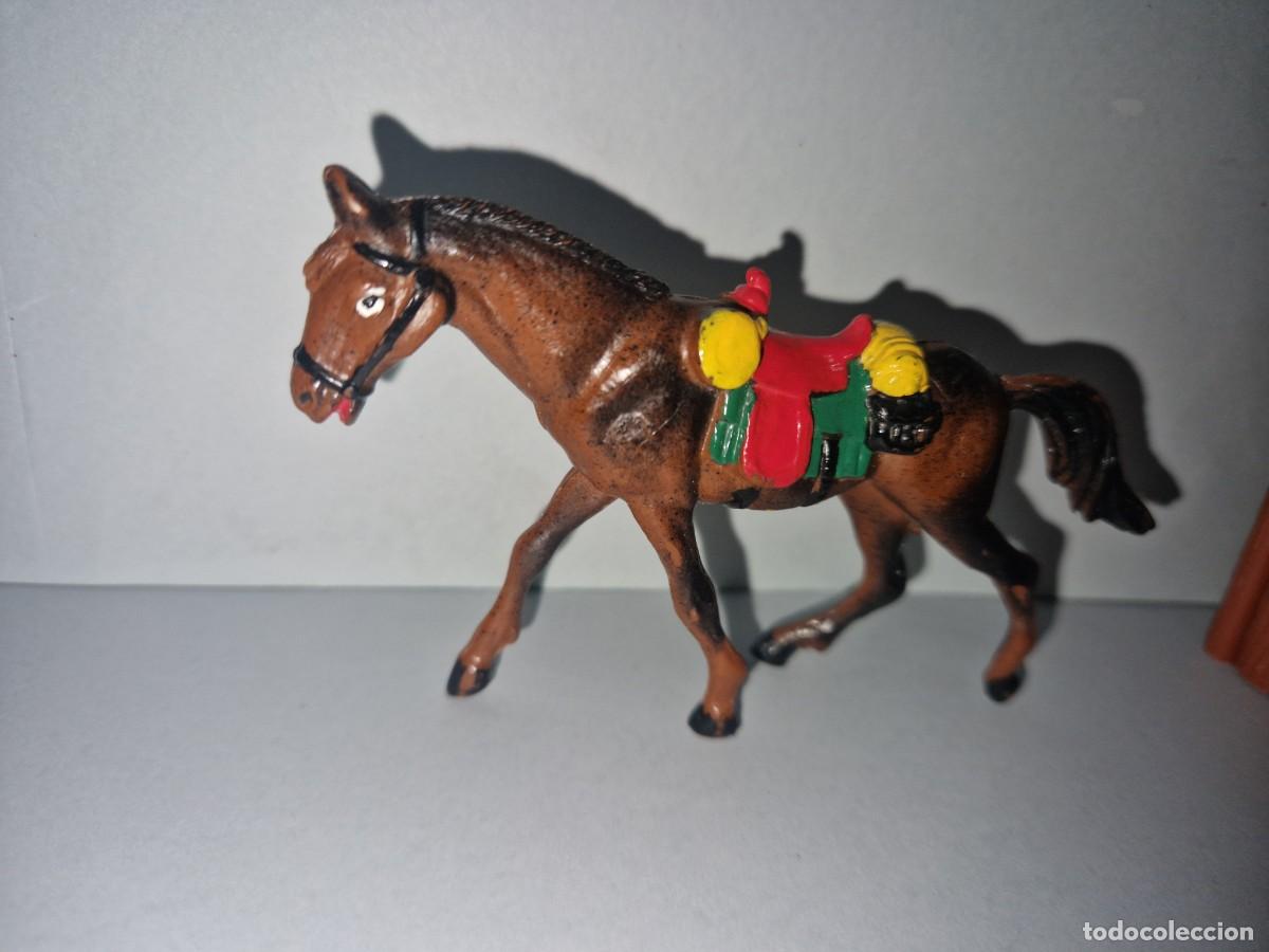 Figuras de goma y PVC: CABALLO, FIGURA DE COMANSI - Foto 3