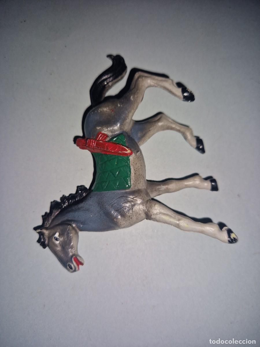Figuras de goma y PVC: CABALLO FIGURA OESTE DE COMANSI - Foto 3
