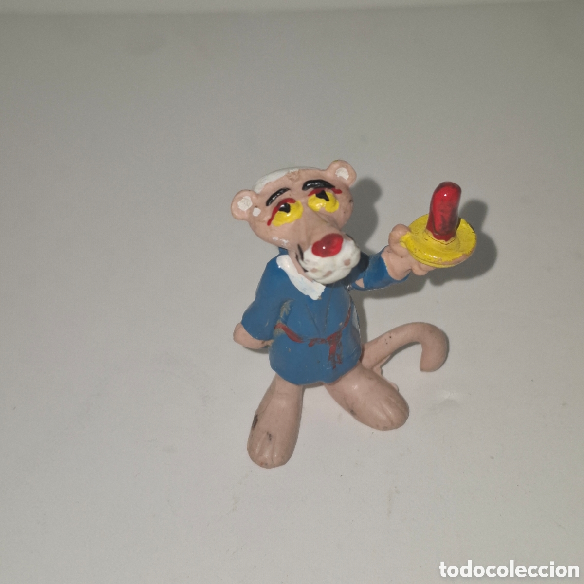 Figuras de Goma y PVC: FIGURA DE PVC A&Ntilde;OS 80 PANTERAS ROSA PINK PANTHER