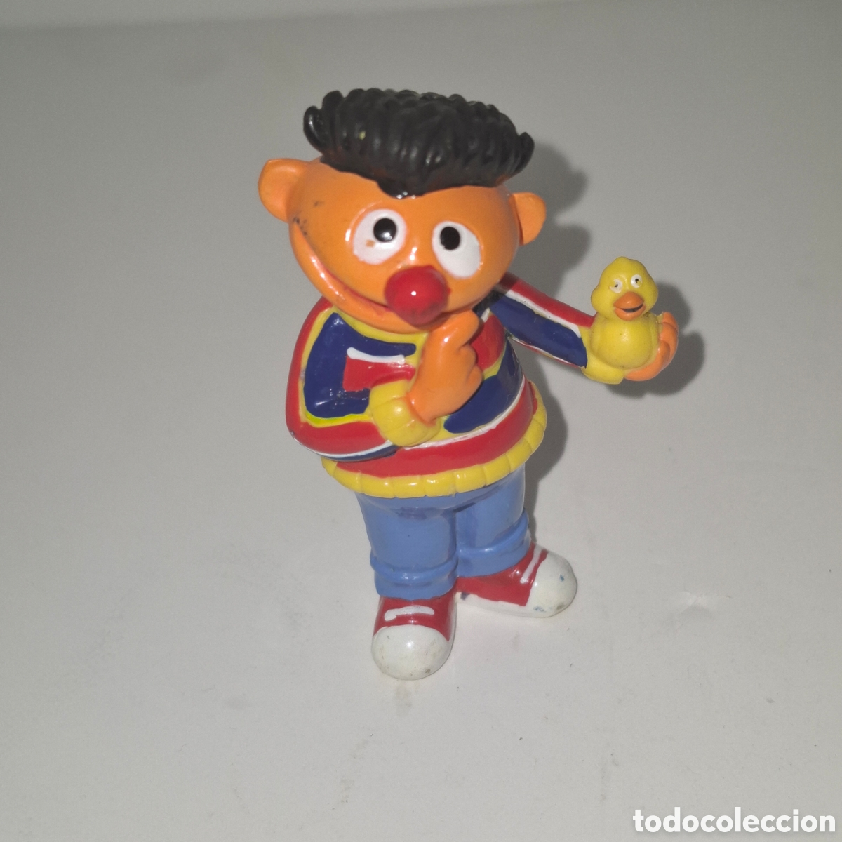 Figure di Gomma e PVC: FIGURA DE PVC BARRIO SESAMO EPI Y BLAS SESAME STREET MUPPETS HENSON