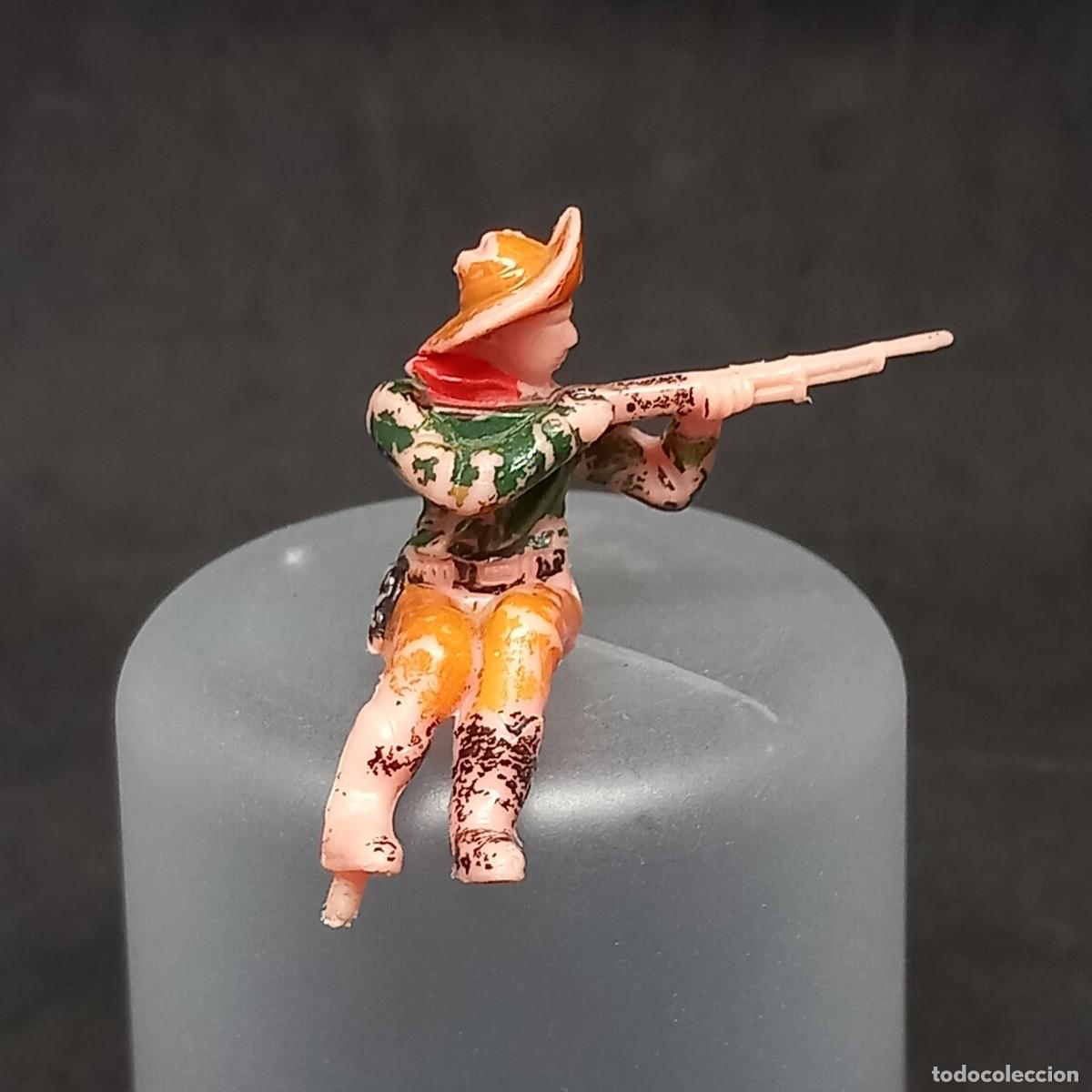 Figure di Gomma e PVC: BRITAINS OESTE CONDUCTOR DE DILIGENCIA CARRETA CARAVANA STAGECOACH 7615 COWBOY VAQUERO 60'-70'S PTOY