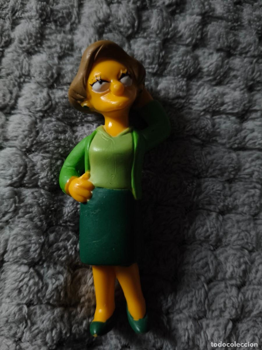Figuras de Goma y PVC: FIGURA EDNA KRABAPPEL Personaje de Los Simpson 20THC FOX LOS SIMPSON