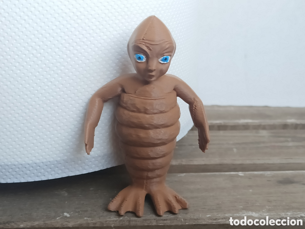 Figuras de Goma y PVC: Figura Kiu tv3 en impresi&oacute;n 3d inspirada en la de c&oacute;mics spain