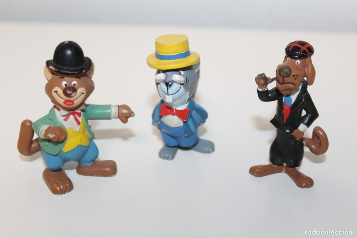 Figuras de Goma y PVC: LOTE 3 FIGURAS WILLY FOG LA VUELTA AL MUNDO - BRB MADE IN PORTUGAL