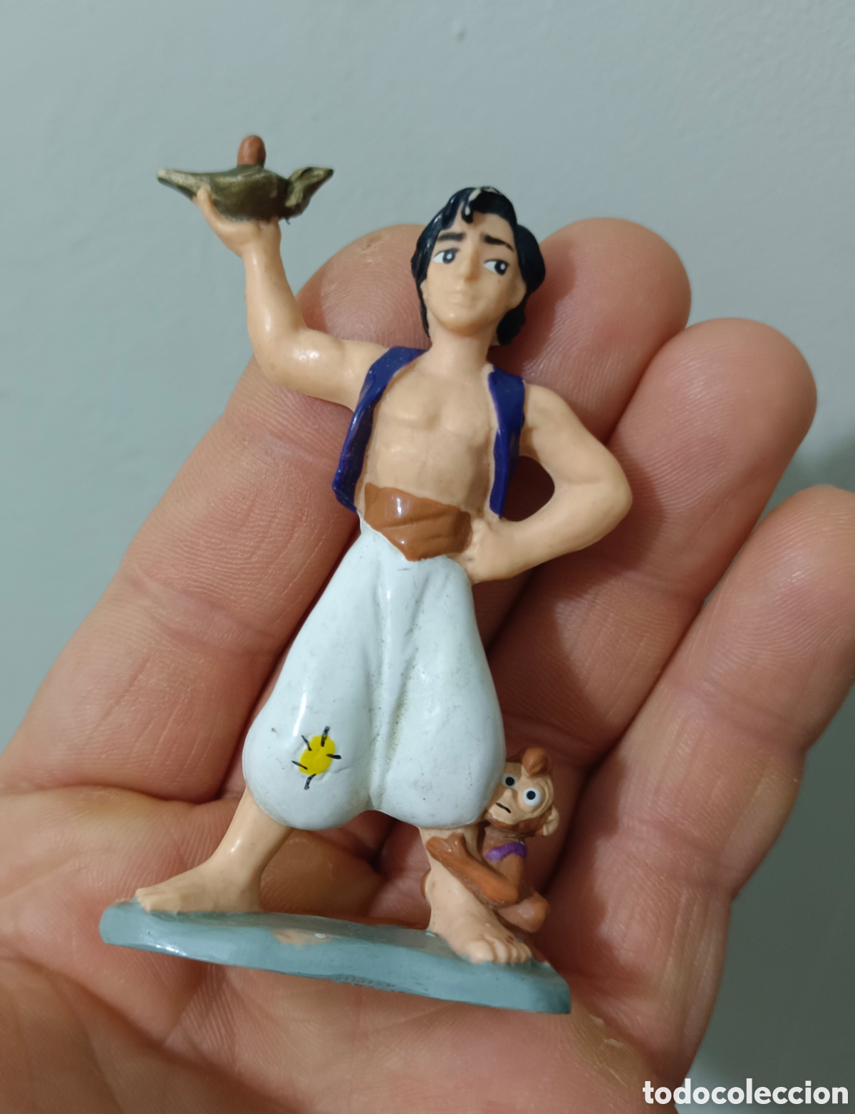 Figuras de Goma y PVC: Figura PVC bully bullyland aladdin disney