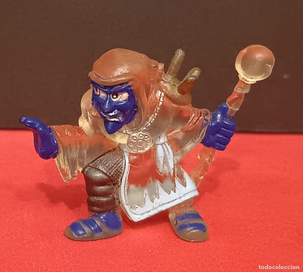 Figuras de Goma y PVC: MINI FIGURA DE GOMA PVC GUERREROS MONSTRUOS SERIE FISTFUL OF POWER MOOSE TOYS 2004