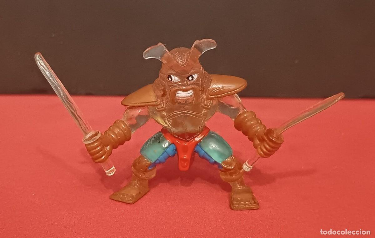 Figuras de Goma y PVC: MINI FIGURA DE GOMA PVC GUERREROS MONSTRUOS SERIE FISTFUL OF POWER MOOSE TOYS 2004