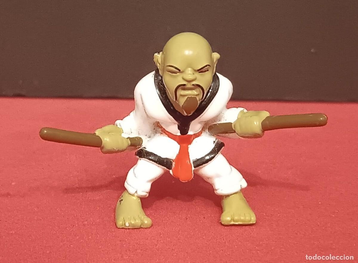 Figuras de Goma y PVC: MINI FIGURA DE GOMA PVC GUERREROS MONSTRUOS SERIE FISTFUL OF POWER MOOSE TOYS 2004