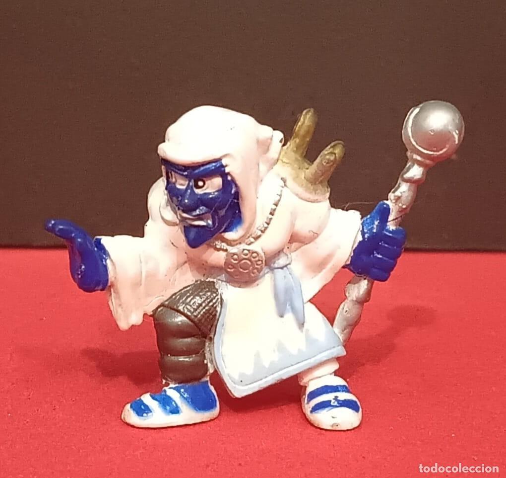 Figuras de Goma y PVC: MINI FIGURA DE GOMA PVC GUERREROS MONSTRUOS SERIE FISTFUL OF POWER MOOSE TOYS 2004