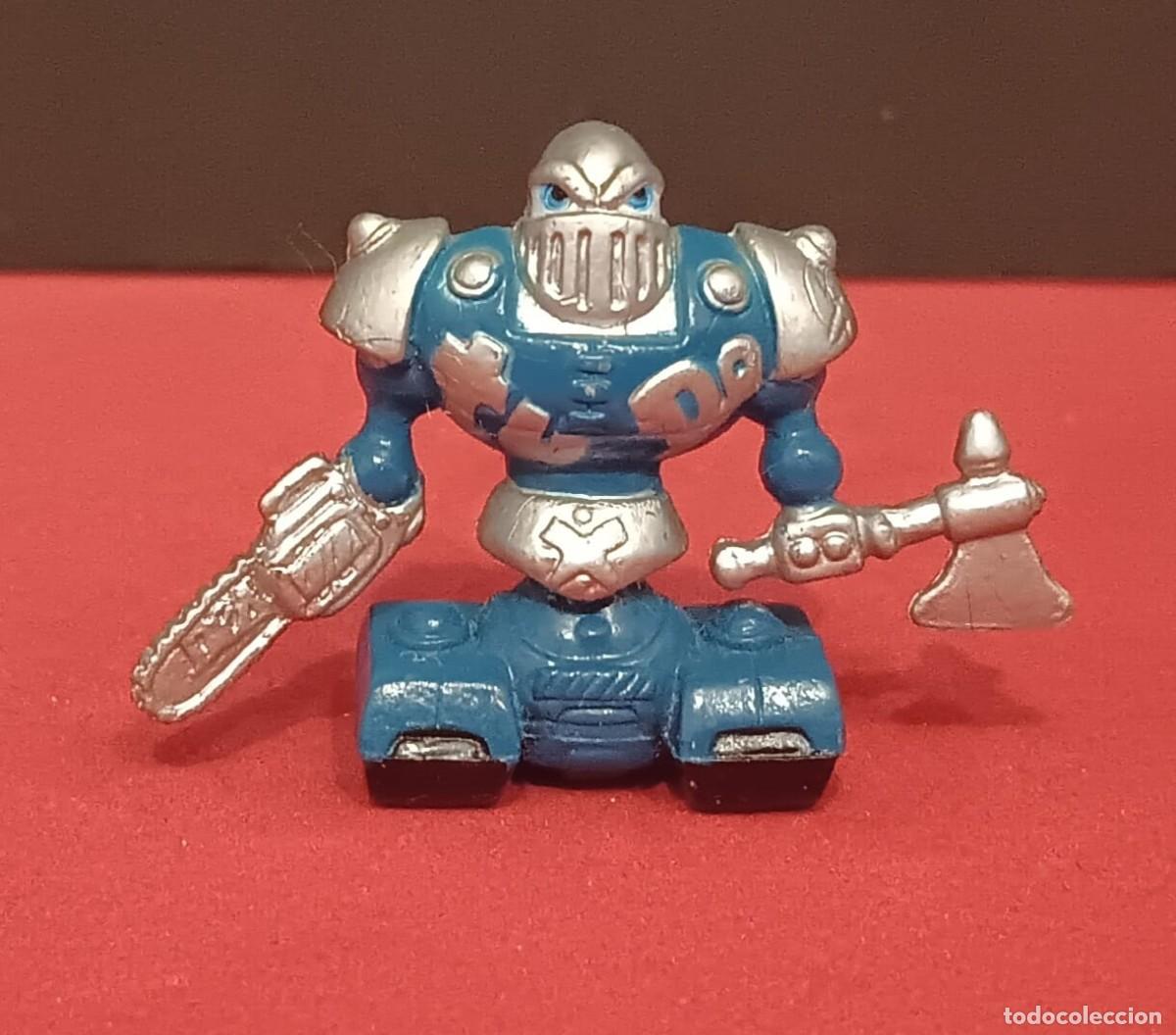 Figuras de Goma y PVC: MINI FIGURA DE GOMA PVC GUERREROS MONSTRUOS SERIE FISTFUL OF POWER MOOSE TOYS 2004