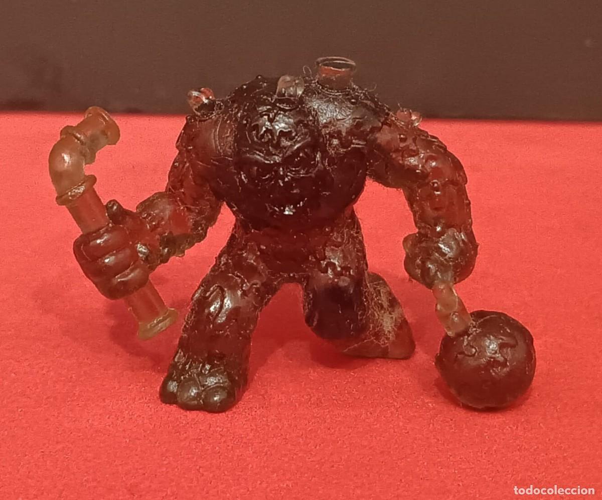 Figuras de Goma y PVC: MINI FIGURA DE GOMA PVC GUERREROS MONSTRUOS SERIE FISTFUL OF POWER MOOSE TOYS 2004