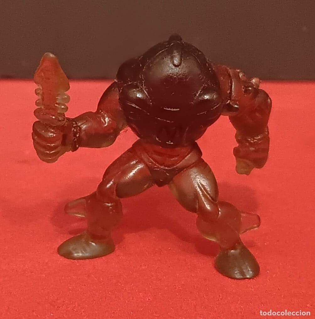 Figuras de Goma y PVC: MINI FIGURA DE GOMA PVC GUERREROS MONSTRUOS SERIE FISTFUL OF POWER MOOSE TOYS 2004