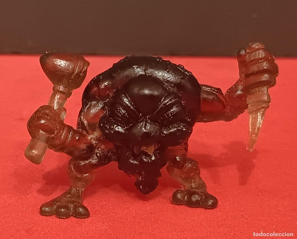 Figuras de Goma y PVC: MINI FIGURA DE GOMA PVC GUERREROS MONSTRUOS SERIE FISTFUL OF POWER MOOSE TOYS 2004