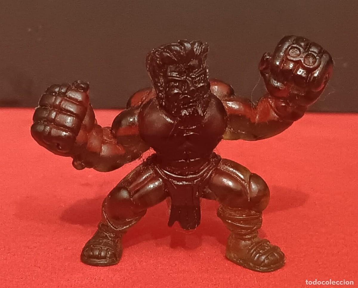 Figuras de Goma y PVC: MINI FIGURA DE GOMA PVC GUERREROS MONSTRUOS SERIE FISTFUL OF POWER MOOSE TOYS 2004