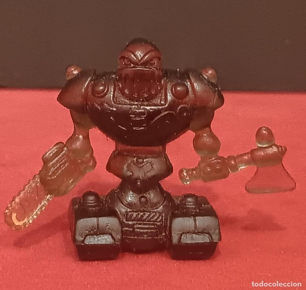 Figuras de Goma y PVC: MINI FIGURA DE GOMA PVC GUERREROS MONSTRUOS SERIE FISTFUL OF POWER MOOSE TOYS 2004