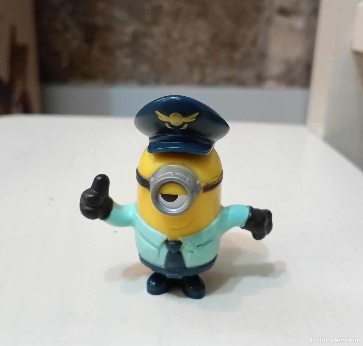 Figuras de Goma y PVC: Figura Minion capitan de vuelo. McDonalds. Gru, mi villano favorito. Los Minions